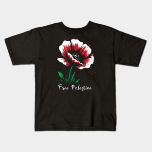 Free Palestine // Vintage Stye Kids T-Shirt